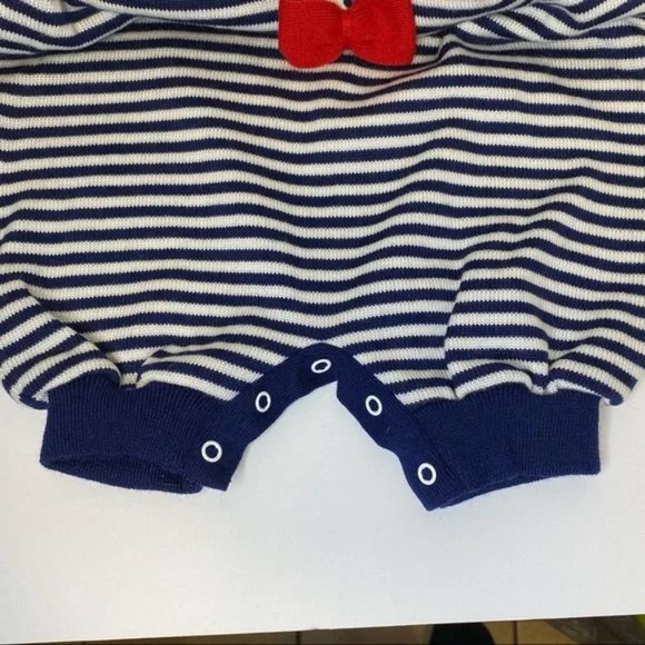 Miel Baby Sailor’s Outfit Navy and White Size 6 months Made in Portugal NWT - Picture 2 of 7